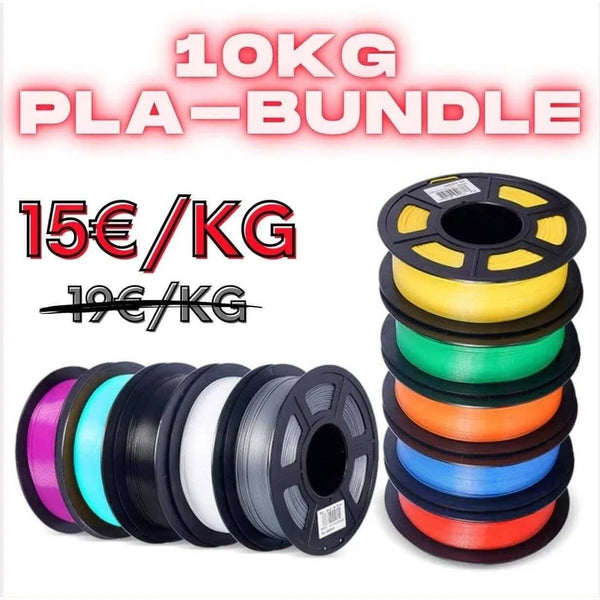 10kg PLA-Bundle Filament 3ddruckboss